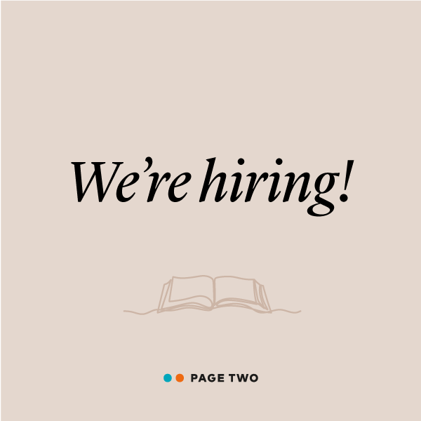 We’re hiring a production assistant