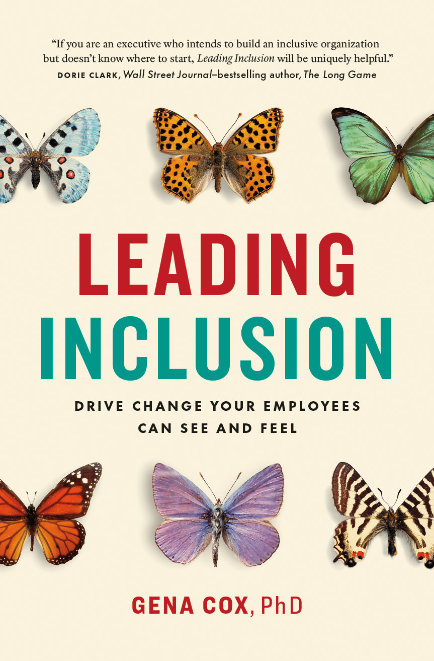 Leading Inclusion by Gena Cox, PhD book cover