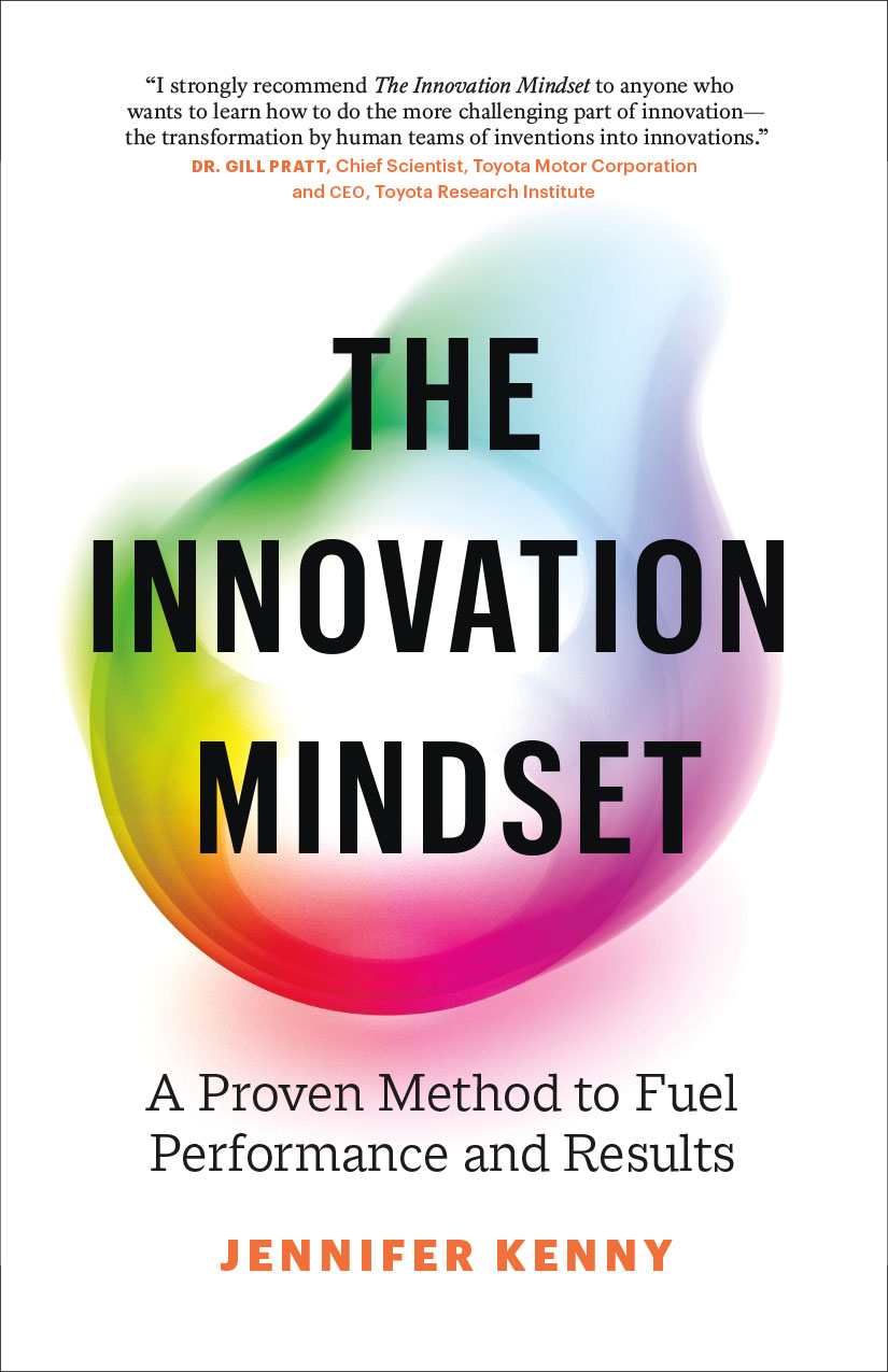 The Innovation Mindset by Jennifer Kenny book cover