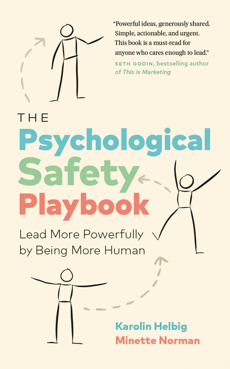 The Psychological Safety Playbook front cover