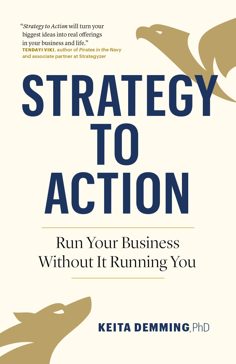 Strategy to Action by Keita Demming book cover