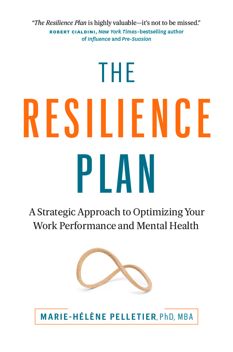 The Resilience Plan book cover by Marie-Helene Pelletier