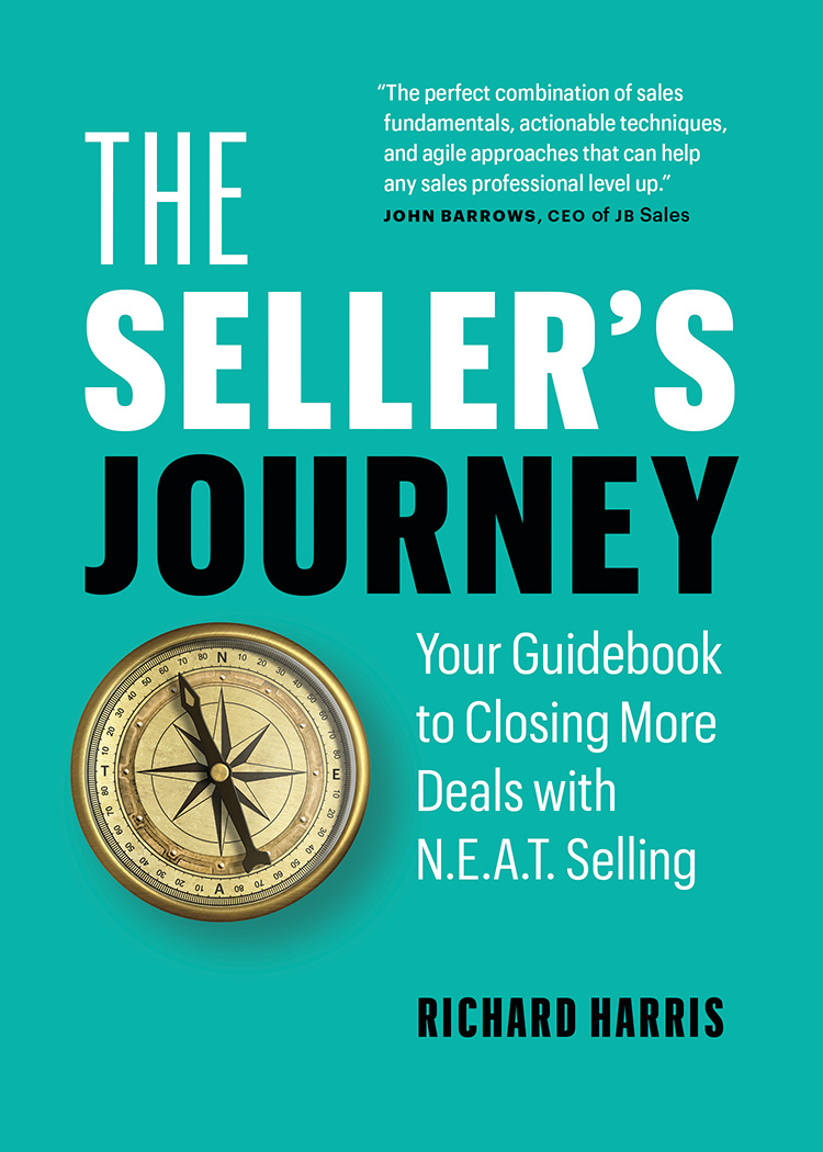 The Seller's Journey by Richard Harris book cover