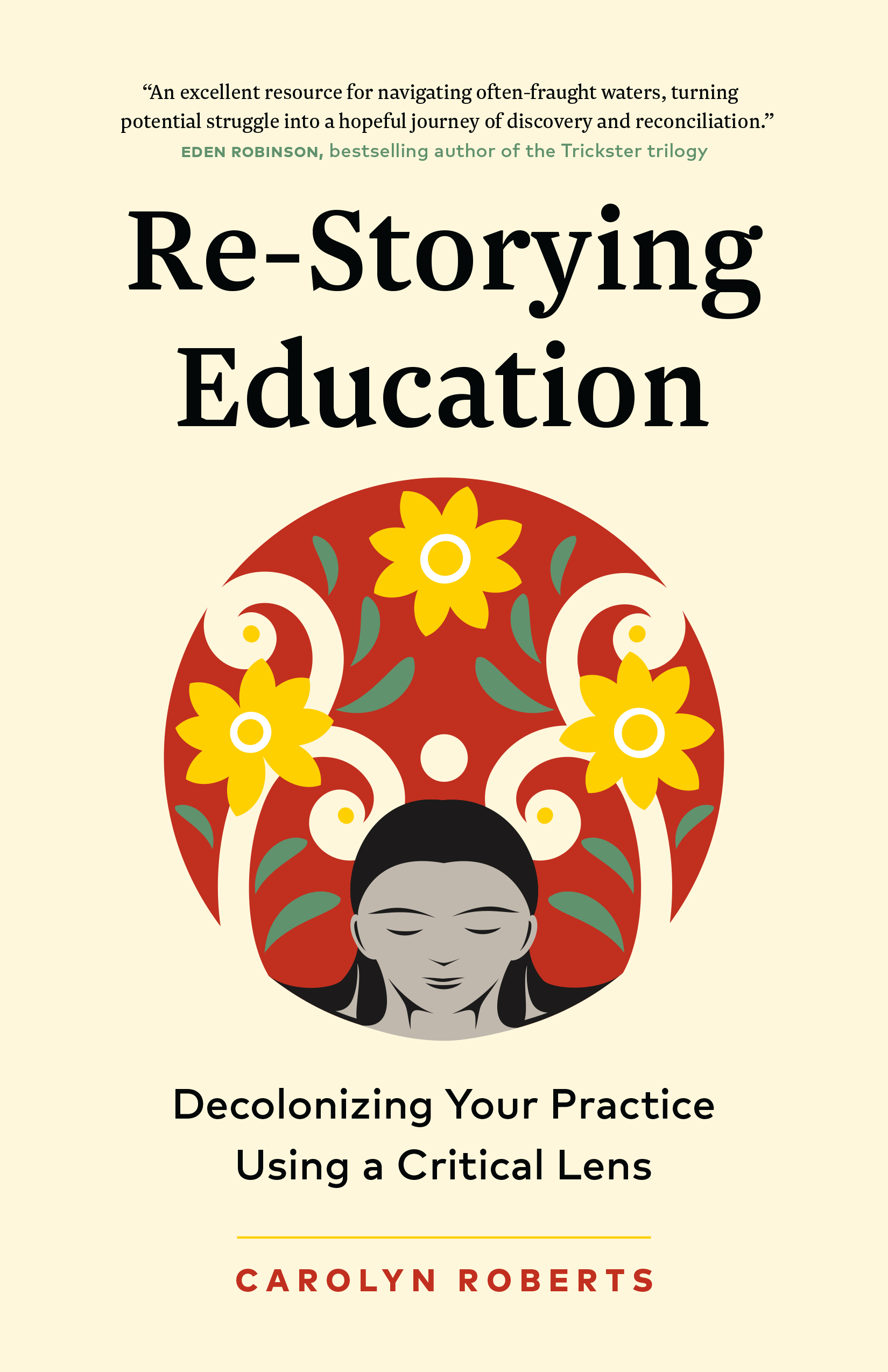 Re-Storying Education cover by Carolyn Roberts